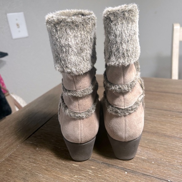 Easy Spirit Esbrandia Leather wedged boots size 8 - Picture 5 of 10